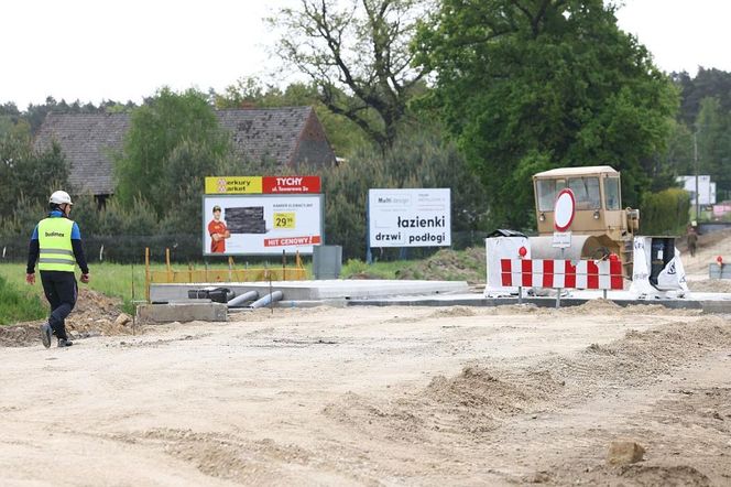 Trwa przebudowa odcinka drogi nr 928 między Mikołowem i Kobiórem