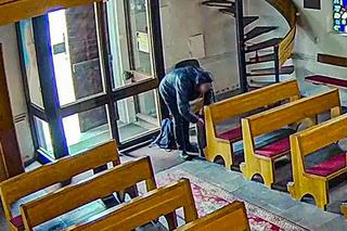 Rabuś obrobił skarbonkę