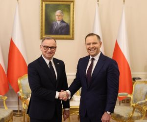 Spotkanie Andrzeja Dudy z Karolen Nawrockim