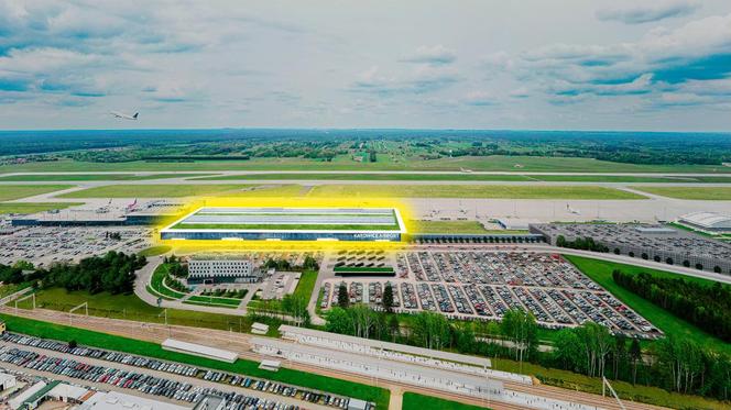 Rozbudowa lotniska w Pyrzowicach WIZUALIZACJA