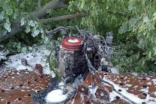 Śmiertelny wypadek pod Sieradzem. Nie żyje 37-latek [ZDJĘCIA]