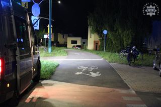 Niecodzienne zdarzenie w Tychach. Zderzenie dwóch elektryków. Są w szpitalu