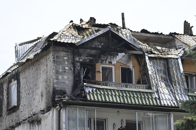 Mieszkańcy Ząbek wracają do swoich mieszkań po najpotrzebniejsze rzeczy
