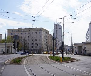 Budynki Rogatek Mokotowskich na pograniczu Mokotowa i Śródmieścia w Warszawie