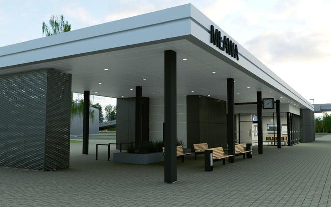 Nowy dworzec w Mławie. Inwestorem i projektantem jest PKP SA