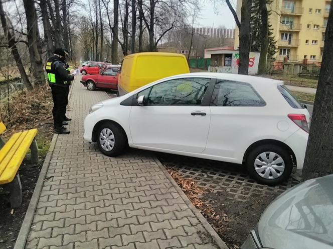 Tak się parkuje w Gliwicach. Straż Miejska opublikowała zdjęcia "Miszczów" z lutego [GALERIA]