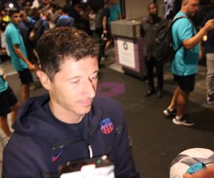 Robert Lewandowski w Nowym Jorku