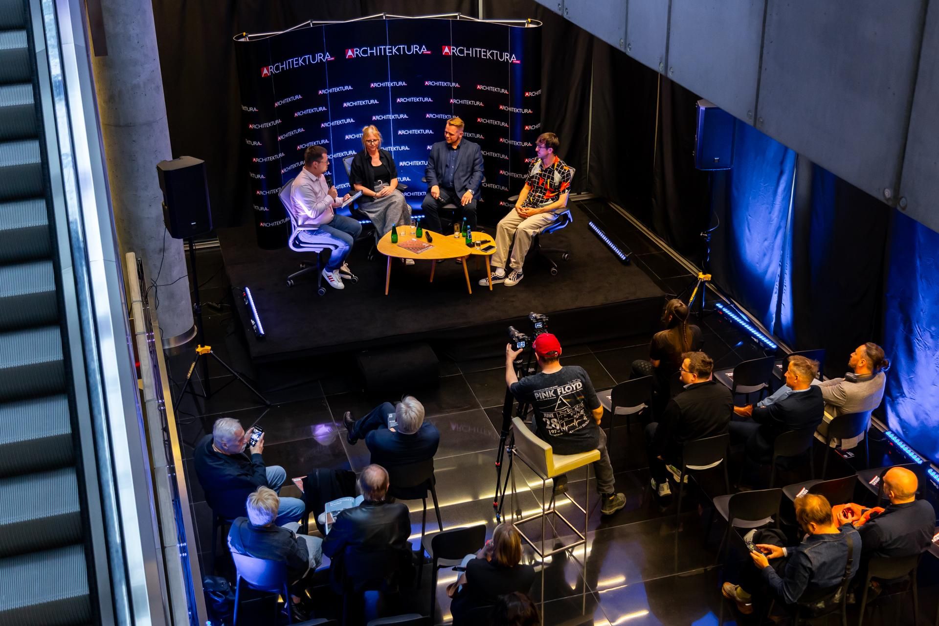 Warszawa - Wolf Marszałkowska - debata Architektury