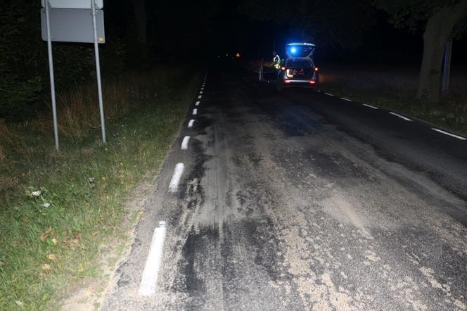 Kierowca ciężarówki stworzył zagrożenie na drodze