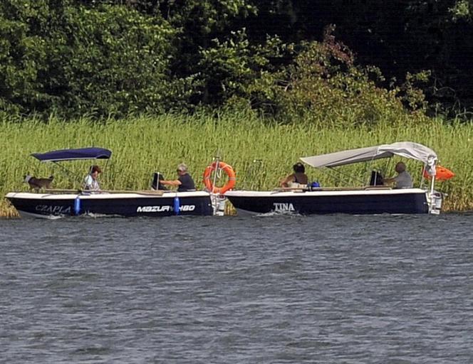 Jolanta i Aleksander Kwaśniewscy zaszyli się na Mazurach