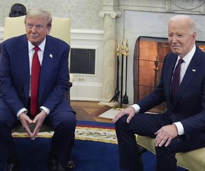 Trump przyjechał do Białego Domu! Plotki o Bidenie szaleją