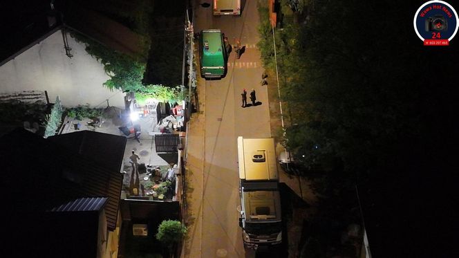 Wybuch na poligonie w Rembertowie