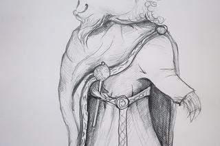 Szkice rzeźb nowych lubelskich koziołków