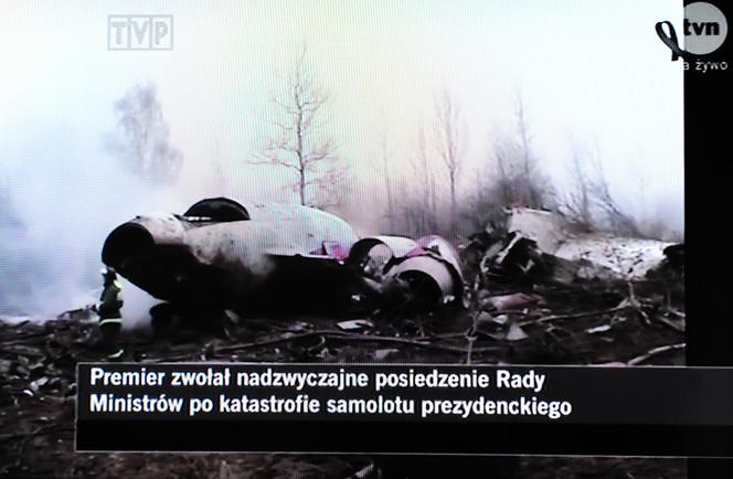 Rozbity prezydencki samolot 