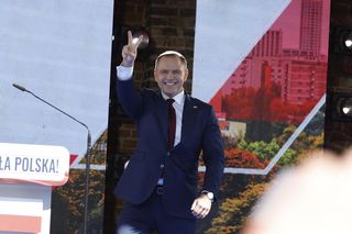 Jarosław Kaczyński zaczął mówić o rodzinie Nawrockiego. Zwrócił się wprost do Daniela Nawrockiego
