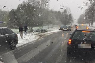 Podlaskie. Wypadek na DK 65. To było czołowe zderzenie