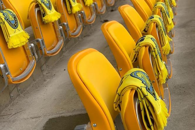 Trybuny na stadionie Stali Gorzów