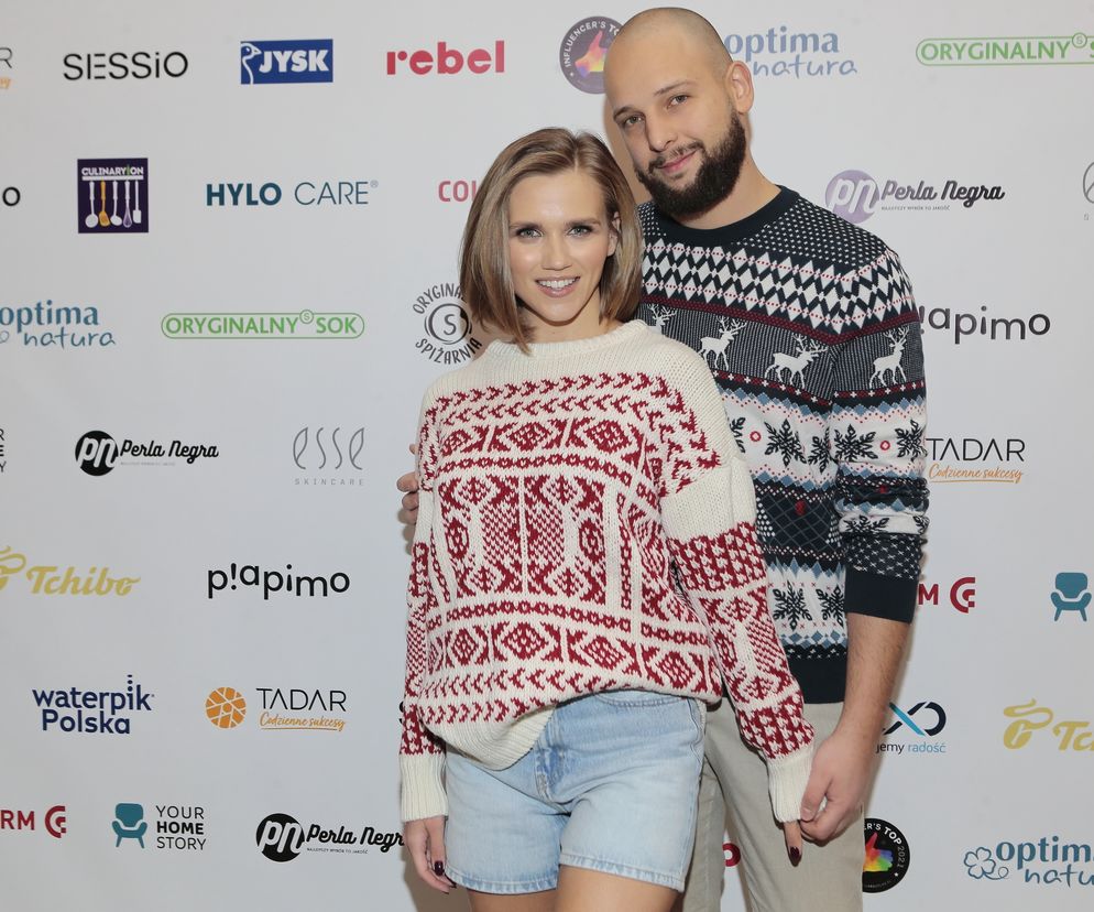 Agnieszka Kaczorowska z mężem przyrządzali świąteczne potrawy