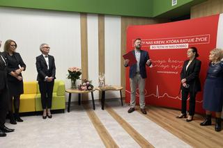 Otwarcie nowego budynku Regionalnego Centrum Krwiodawstwa i Krwiolecznictwa w Zielonej Górze