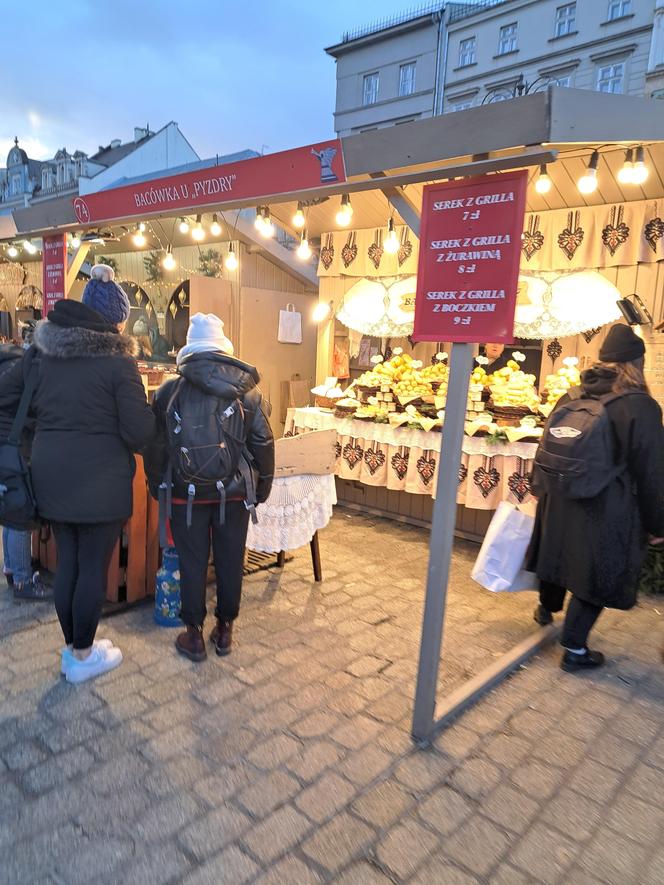 Jarmark bożonarodzeniowych na Rynku Głównym w Krakowie