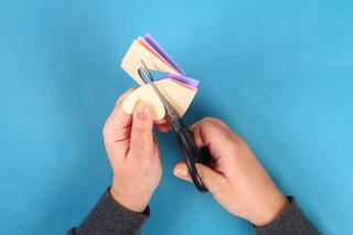 Kartka walentynkowa ręcznie robiona: DIY - krok 2