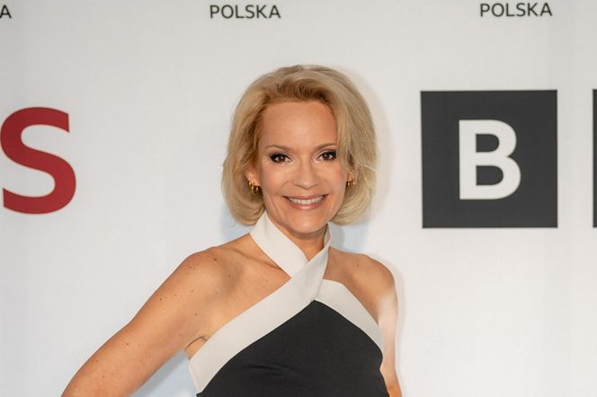 Kasia Madera na prezentacji BBC News Polska