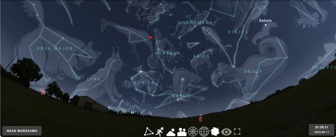 Radiant Perseidów