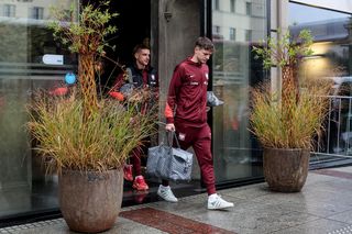 Piłkarze wyjechali na mecz Polska - Litwa