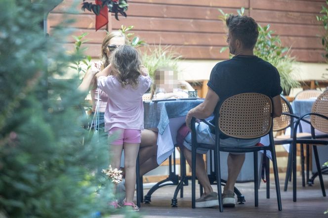 Agnieszka Kaczorowska i Marcin Rogacewicz wybrali się na rowery 