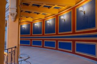 Bastion Sakwowy coraz piękniejszy! Tak prezentuje się wieczorową porą [ZDJĘCIA]