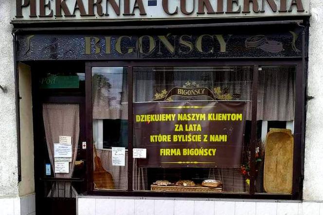 Piekarnia Bigońskich zamknięta po 96 latach 