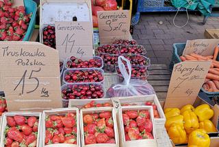  Drożyzna na bazarach. 60 zł za kilogram czereśni