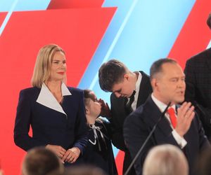Tak córeczka Nawrockiego skradła show tacie! 