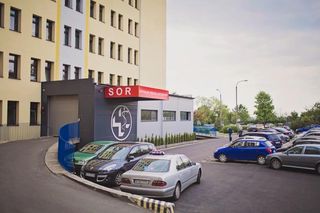 Agresor zdemolował szpital powiatowy w Tarnowskich Górach