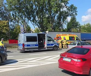  Śmiertelny wypadek motocyklisty na Wisłostradzie