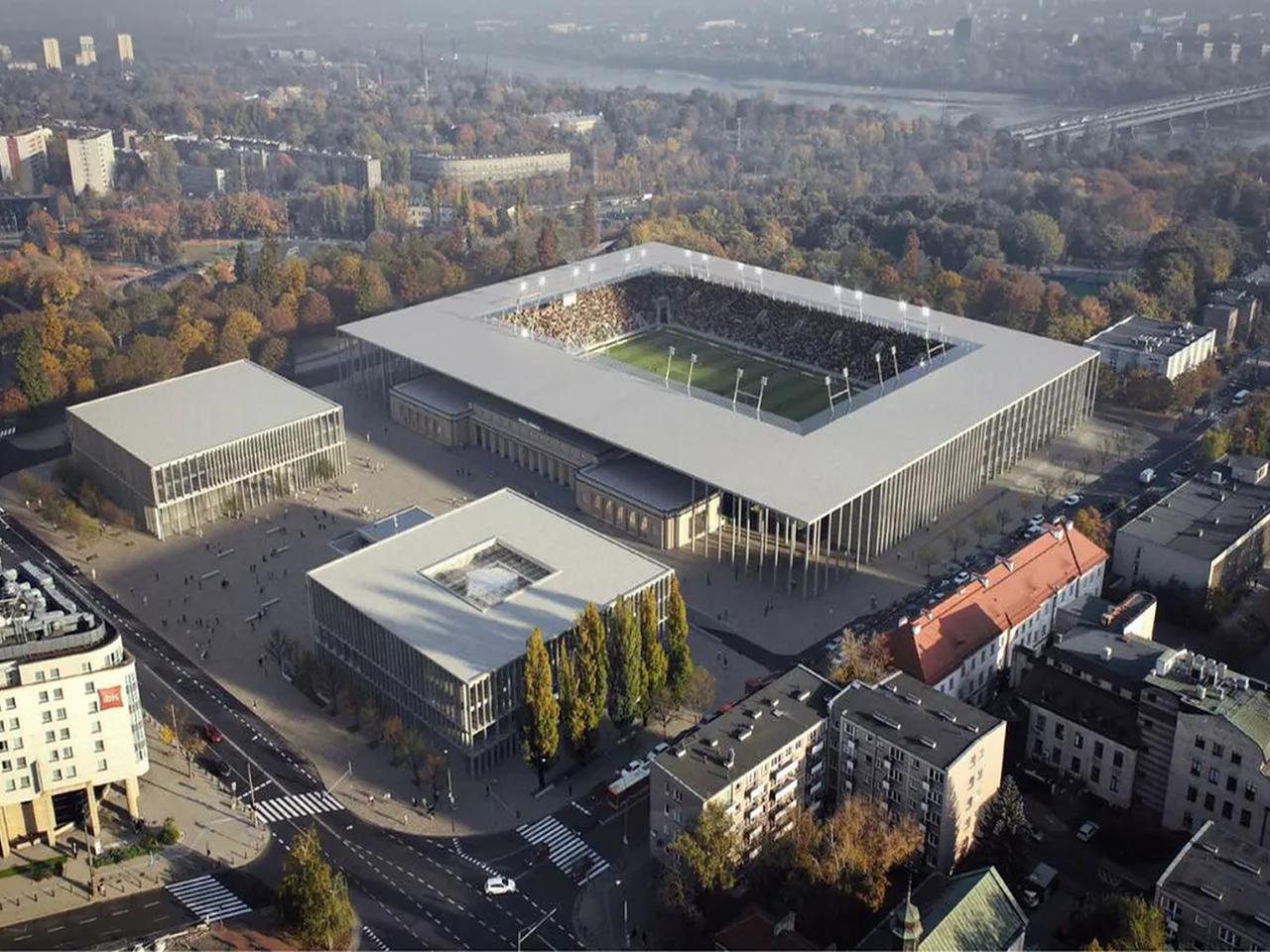 Stadion Polonii Warszawa ma już ostateczny projekt! Jak będzie wyglądać nowy stadion? Kiedy budowa?