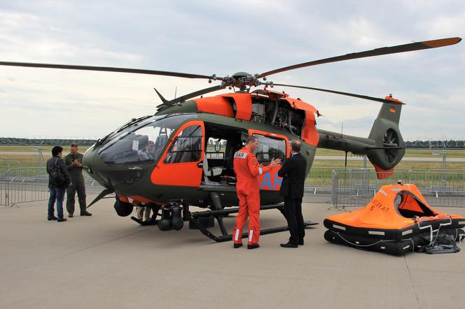  Niemiecki śmigłowiec ratowniczy H145M SAR  - ILA24