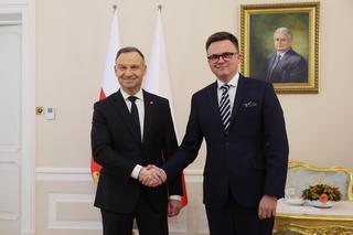 Spotkanie Hołowni i Dudy. Marszałek Sejmu ujawnia kulisy rozmowy