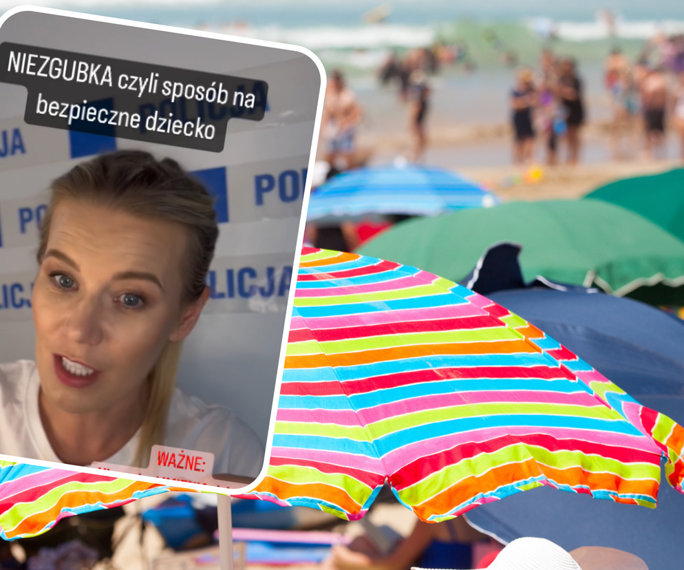 Zakładasz dziecku na plażę „niezgubkę”? Policjantka ostrzega, jakich danych na niej nie wpisywać 