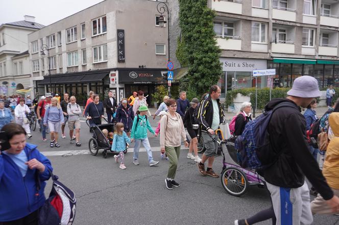 313. Warszawska Pielgrzymka Piesza na Jasną Górę - wymarsz z Warszawy