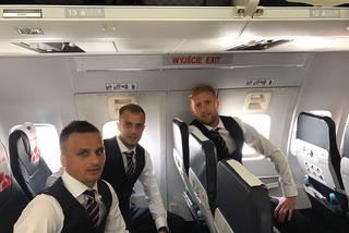Kadra w samolocie