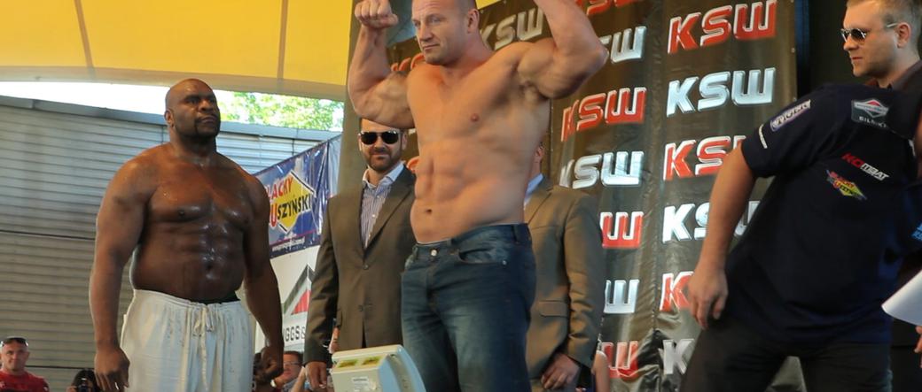 KSW 19: Ważenie Pudzian vs. Sapp