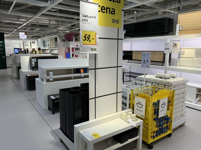 Sklep IKEA w Katowicach po przebudowie i z rabatami