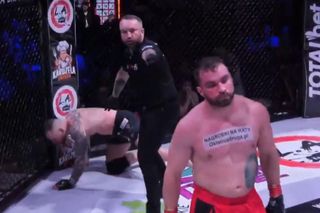 Tomasz Gromadzki w krwawej walce na MMA Attack 5. Brutalna precyzja! Krew szybko zalała twarz