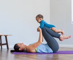 Ćwiczenia po ciąży z niemowlakiem