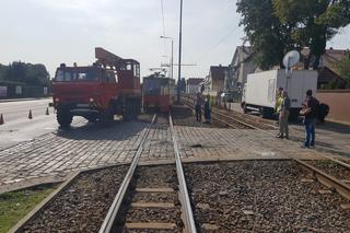 Tramwaj zderzył się z betoniarką