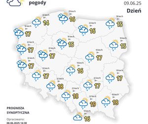 Nadchodzi pierwsza fala upałów w Polsce. Prognoza IMGW do 14.06.2025 r. 