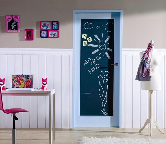 Kreatywne drzwi do pokoju dziecka