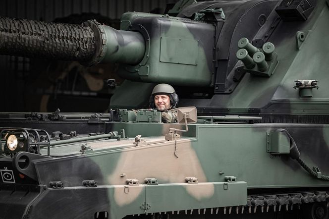 Próby przed defiladą wojskową w Warszawie