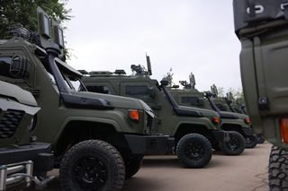 Ukraińskie pojazdy opancerzone UAT-TISA